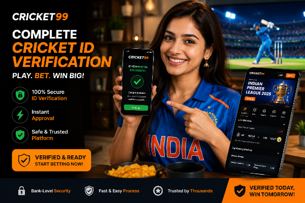 Cricket99 ID verification and betting boost