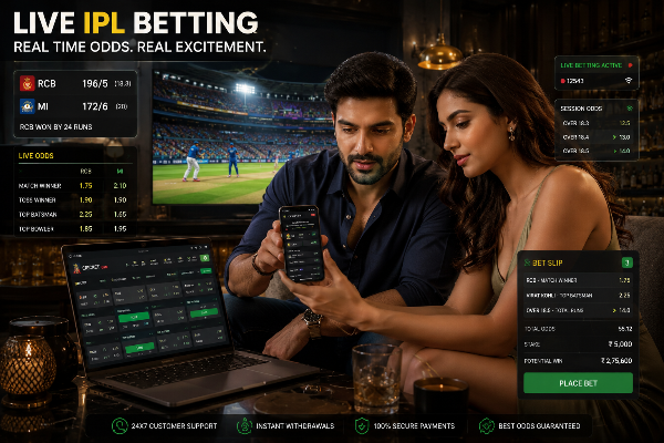 Live IPL betting at the lounge