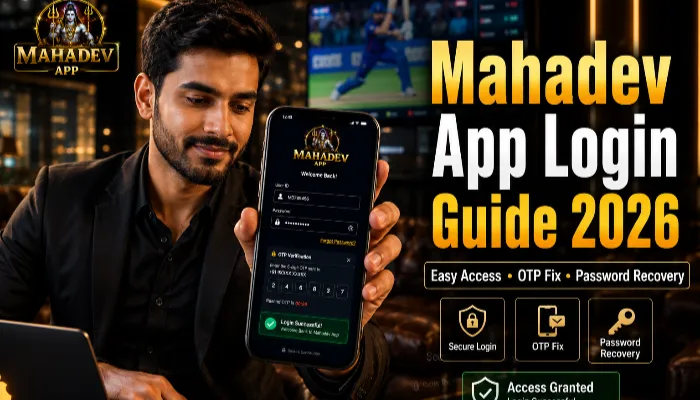 Mahadev app login guide 2026