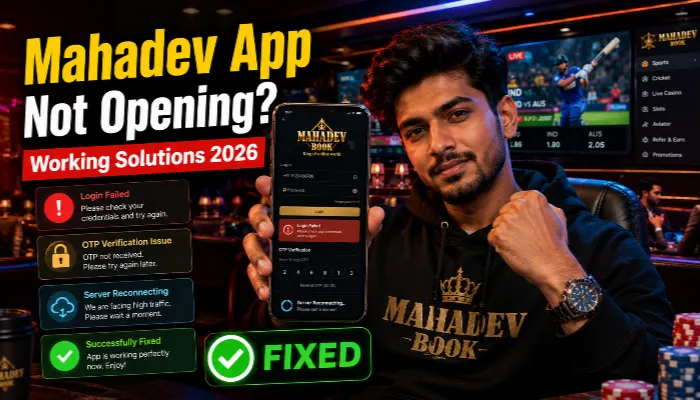 Mahadev app troubleshooting solutions