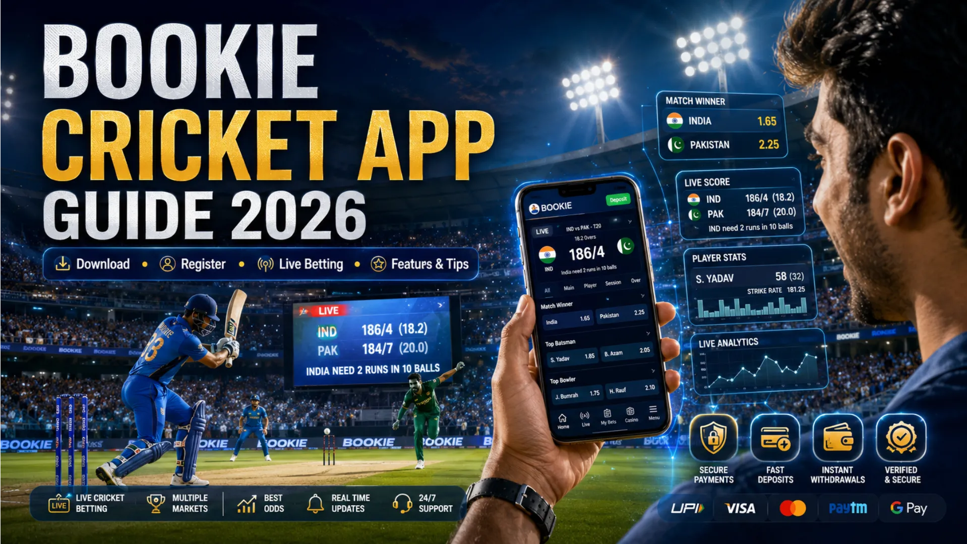 Cricket app live betting experience