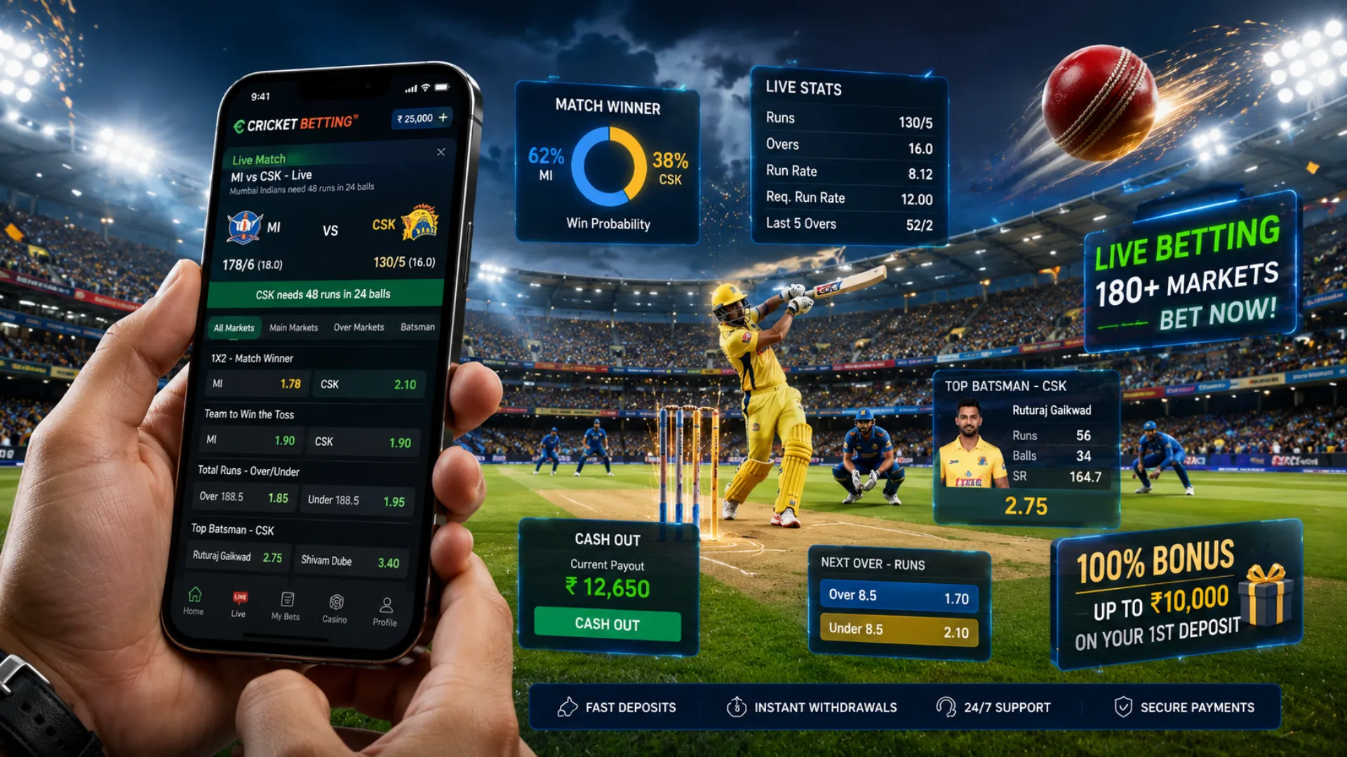 Top Cricket Betting Sites in 2026: Best Platforms Compared